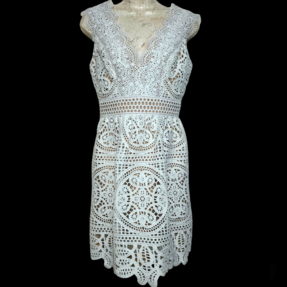 Monique lhuillier Yolande Lace Size 0